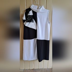 California Costumes Women's Small Black and Wite Go Go Girl Halloween Costume